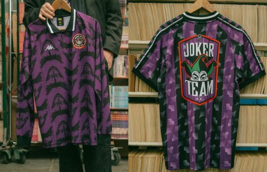 Joker x Kappa 1990s-Inspired Soccer Jerseys - FOOTBALL FASHION