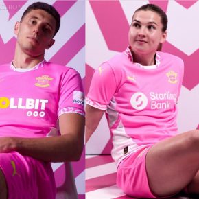 Southampton PUMA 2024 2024/25 Football Kit, 2025 Shirt, 24/25 Soccer Jersey, Camiseta de Futbol 2024-25, Camisa 24-25, Camisola, Trikot, Maglia, Maillot, Camiseta