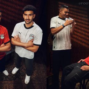 Egypt PUMA 2024/25 Football Kit, 2025 Shirt, 24/25 Soccer Jersey, Camiseta de Futbol 2024-25, Camisa 24-25, Camisola, Trikot, Maglia, Maillot, Camiseta