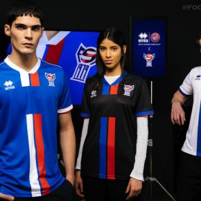 Faroe Islands Errea 2024 2024/25 Football Kit, 2025 Shirt, 24/25 Soccer Jersey, Camiseta de Futbol 2024-25, Camisa 24-25, Camisola, Trikot, Maglia, Maillot, Camiseta