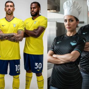 Lazio Mizuno 2024/25 Football Kit, 2025 Shirt, 24/25 Soccer Jersey, Camiseta de Futbol 2024-25, Camisa 24-25, Camisola, Trikot, Maglia, Maillot, Camiseta