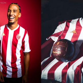 AS Monaco Kappa 2024 2024/25 Football Kit, 2025 Shirt, 24/25 Soccer Jersey, Camiseta de Futbol 2024-25, Camisa 24-25, Camisola, Trikot, Maglia, Maillot, Camiseta