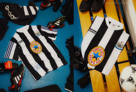 Reissue: Newcastle United 1995/97 adidas Home Kit - FOOTBALL FASHION