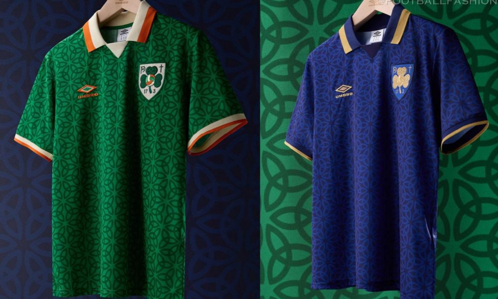 Umbro x Ireland 17-3 Jerseys - FOOTBALL FASHION