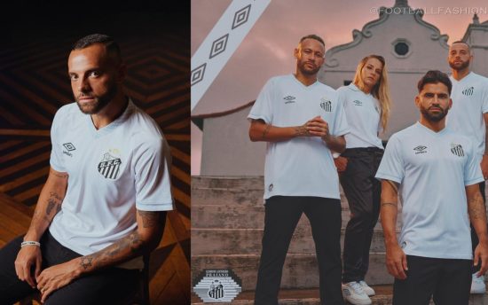 Santos FC 2025/26 Umbro Home Kit - FOOTBALL FASHION