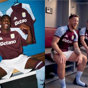 Aston Villa adidas 2025 2025/26 Football Kit, 2026 Shirt, 25/26 Soccer Jersey, Camiseta de Futbol 2025-26, Camisa 25-26, Camisola, Trikot, Maglia, Maillot