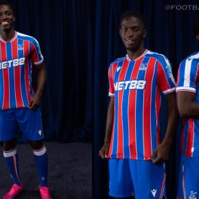 Crystal Palace Macron 2025 2025/26 Football Kit, 2026 Shirt, 25/26 Soccer Jersey, Camiseta de Futbol 2025-26, Camisa 25-26, Camisola, Trikot, Maglia, Maillot