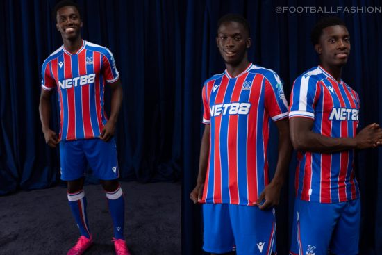 Crystal Palace 2025/26 Macron Home Kit - FOOTBALL FASHION