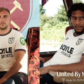 West Ham United Umbro 2025 2025/26 Football Kit, 2026 Shirt, 25/26 Soccer Jersey, Camiseta de Futbol 2025-26, Camisa 25-26, Camisola, Trikot, Maglia, Maillot