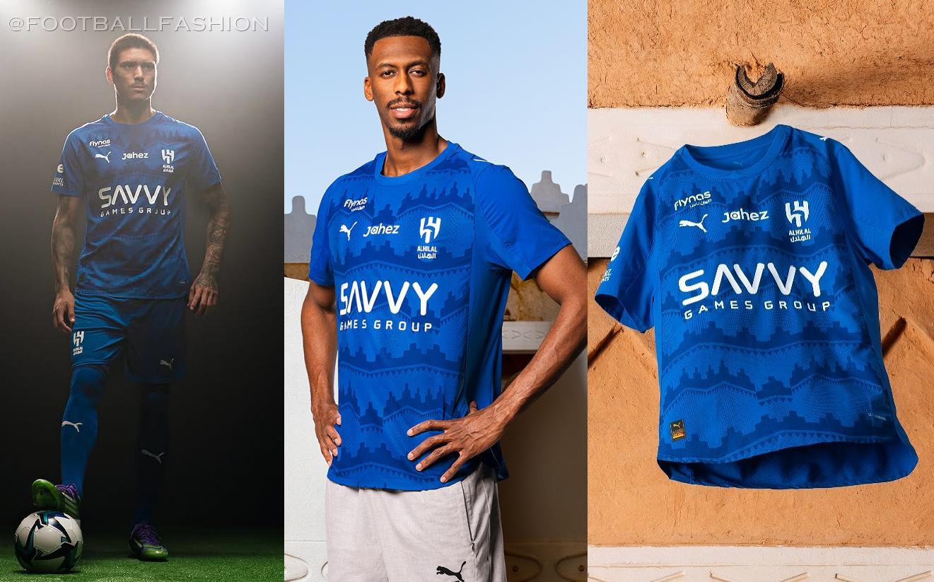 Al Hilal PUMA 2025 2025/26 Football Kit, 2026 Shirt, 25/26 Soccer Jersey, Camiseta de Futbol 2025-26, Camisa 25-26, Camisola, Trikot, Maglia, Maillot