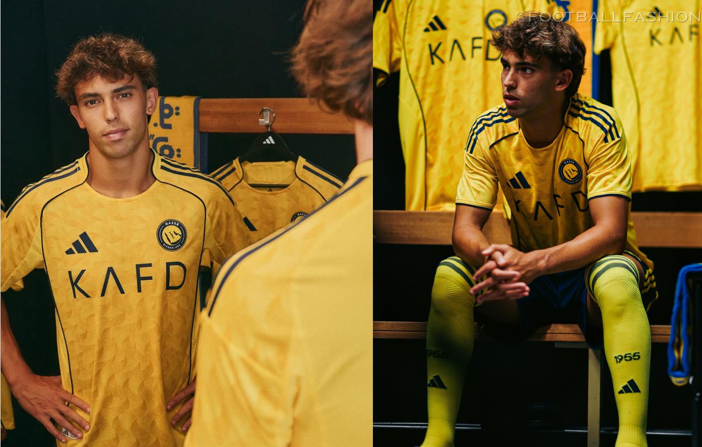Al Nassr adidas 2025 2025/26 Football Kit, 2026 Shirt, 25/26 Soccer Jersey, Camiseta de Futbol 2025-26, Camisa 25-26, Camisola, Trikot, Maglia, Maillot