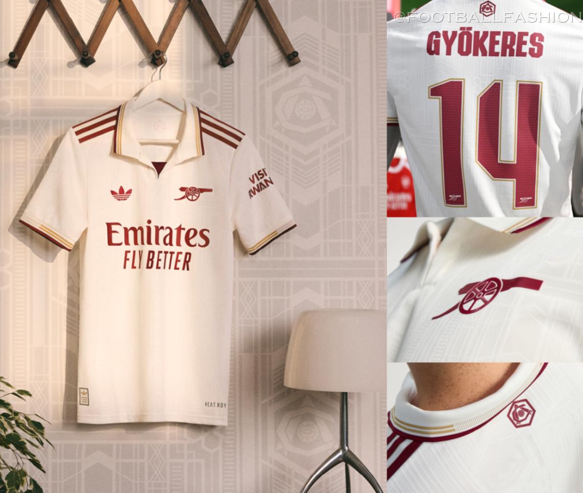 Arsenal 2025 2025/26 Football Kit, 2026 Shirt, 25/26 Soccer Jersey, Camiseta de Futbol 2025-26, Camisa 25-26, Camisola, Trikot, Maglia, Maillot
