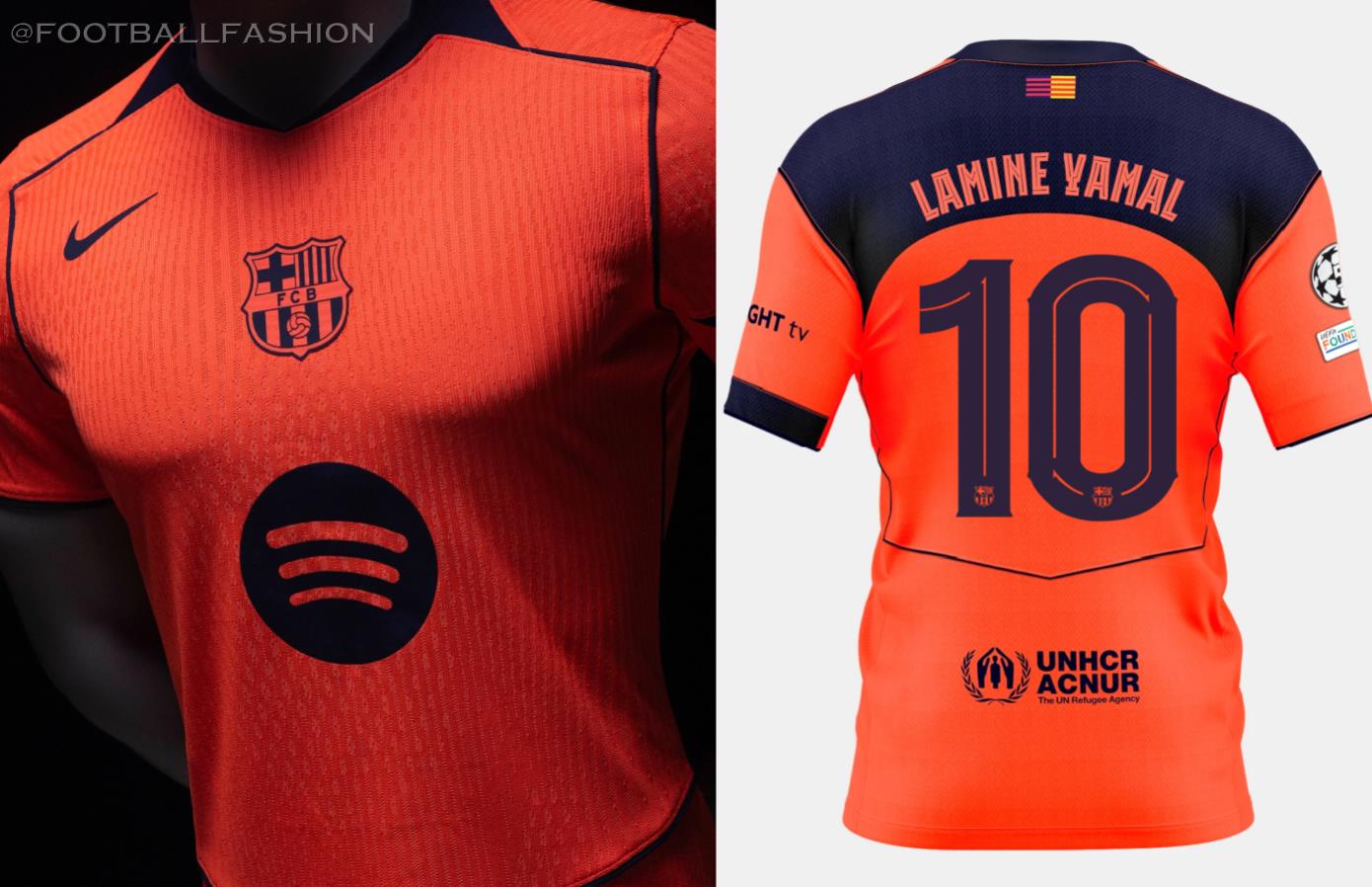 FC Barcelona Nike 2025 2025/26 Football Kit, 2026 Shirt, 25/26 Soccer Jersey, Camiseta de Futbol 2025-26, Camisa 25-26, Camisola, Trikot, Maglia, Maillot