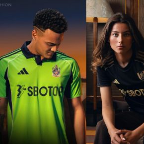 Fulham release their adidas 2025/26 away and third kits, featuring a 90s-inspired green away shirt and a sleek black-and-gold third strip.