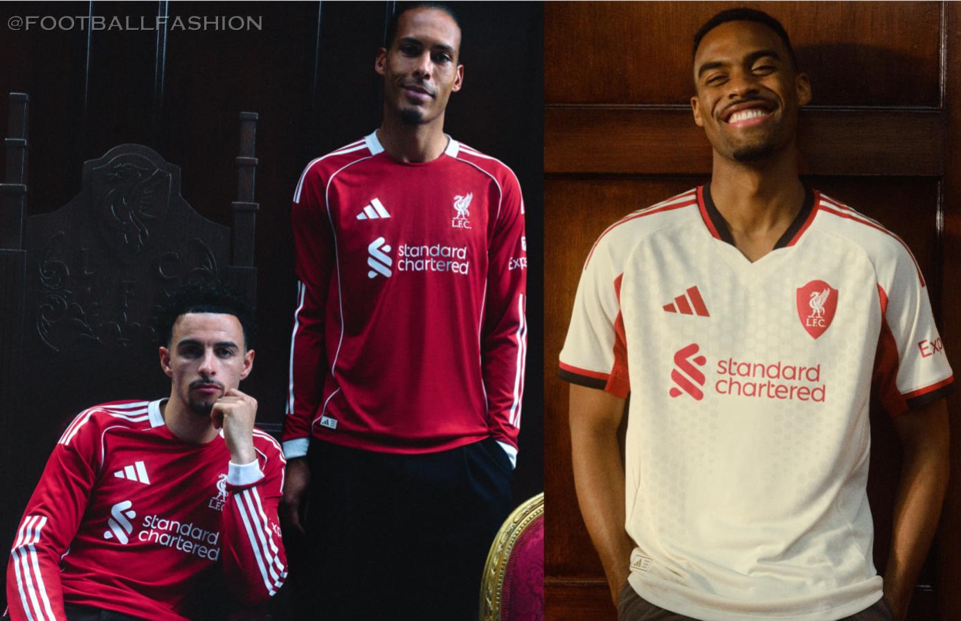 Liverpool 2025 2025/26 Football Kit, 2026 Shirt, 25/26 Soccer Jersey, Camiseta de Futbol 2025-26, Camisa 25-26, Camisola, Trikot, Maglia, Maillot
