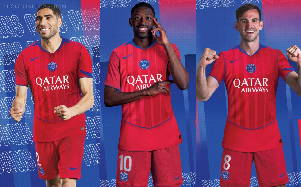 PSG 2025 2025/26 Football Kit, 2026 Shirt, 25/26 Soccer Jersey, Camiseta de Futbol 2025-26, Camisa 25-26, Camisola, Trikot, Maglia, Maillot