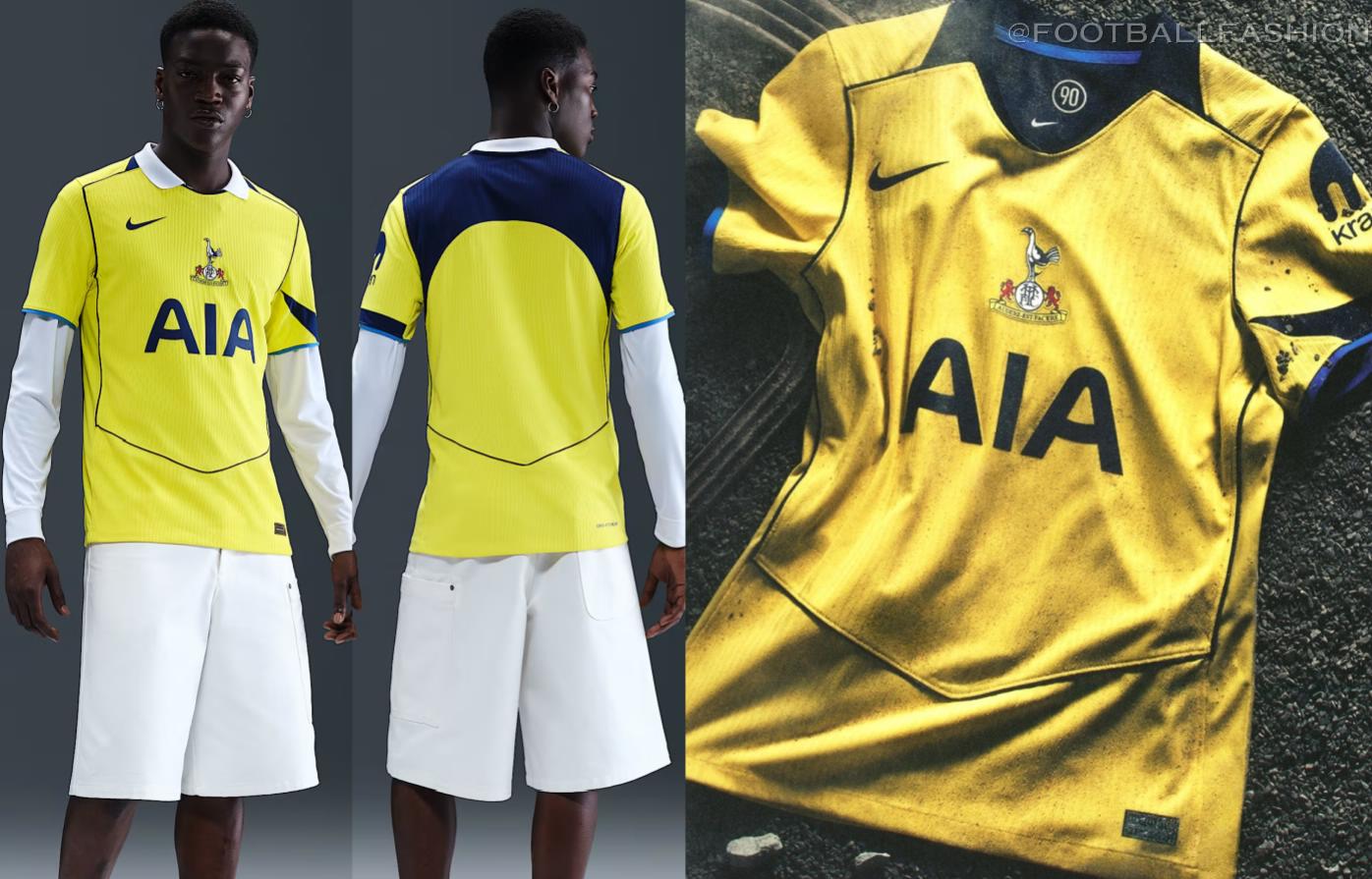Tottenham Hotspur Nike 2025 2025/26 Football Kit, 2026 Shirt, 25/26 Soccer Jersey, Camiseta de Futbol 2025-26, Camisa 25-26, Camisola, Trikot, Maglia, Maillot

