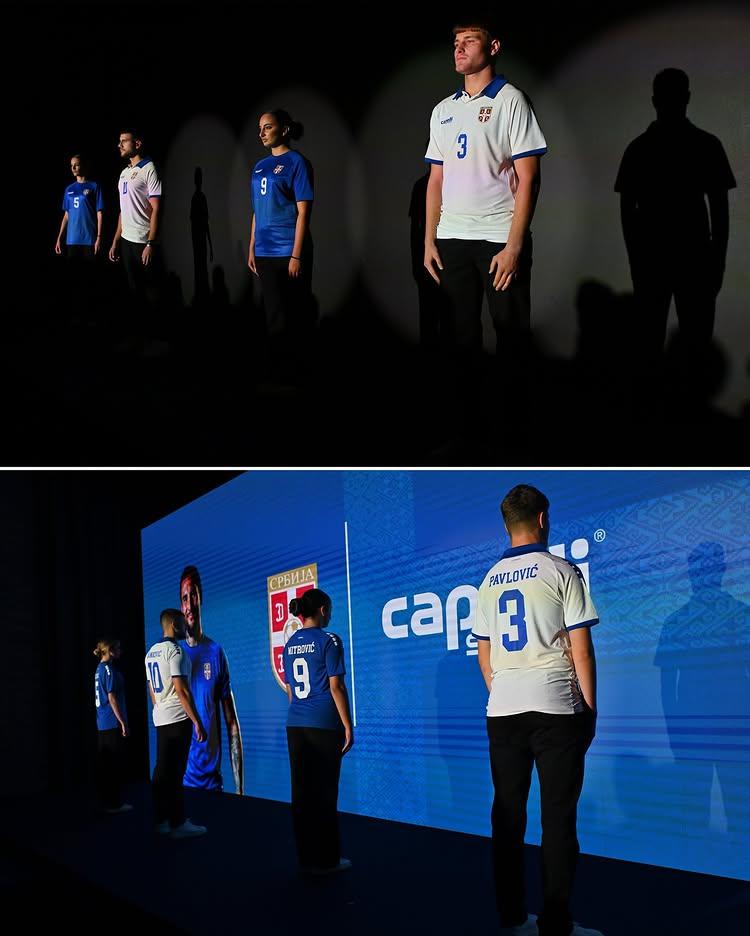 Serbia Capelli 2025 2025/26 Football Kit, 2026 Shirt, 25/26 Soccer Jersey, Camiseta de Futbol 2025-26, Camisa 25-26, Camisola, Trikot, Maglia, Maillot
