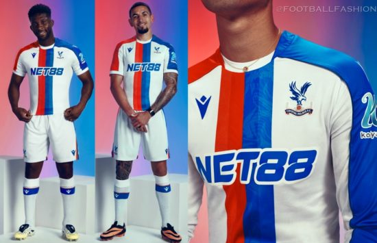 Crystal Palace Macron 2025 2025/26 Football Kit, 2026 Shirt, 25/26 Soccer Jersey, Camiseta de Futbol 2025-26, Camisa 25-26, Camisola, Trikot, Maglia, Maillot