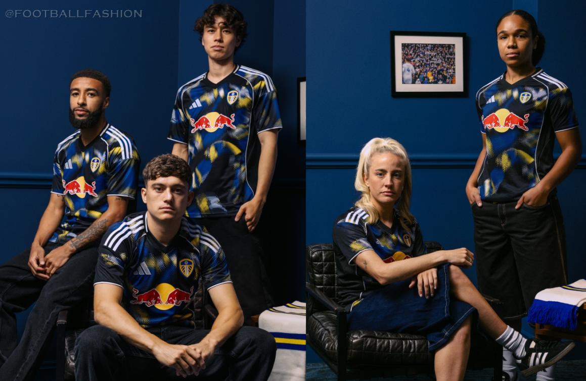 Leeds United adidas 2025 2025/26 Football Kit, 2026 Shirt, 25/26 Soccer Jersey, Camiseta de Futbol 2025-26, Camisa 25-26, Camisola, Trikot, Maglia, Maillot
