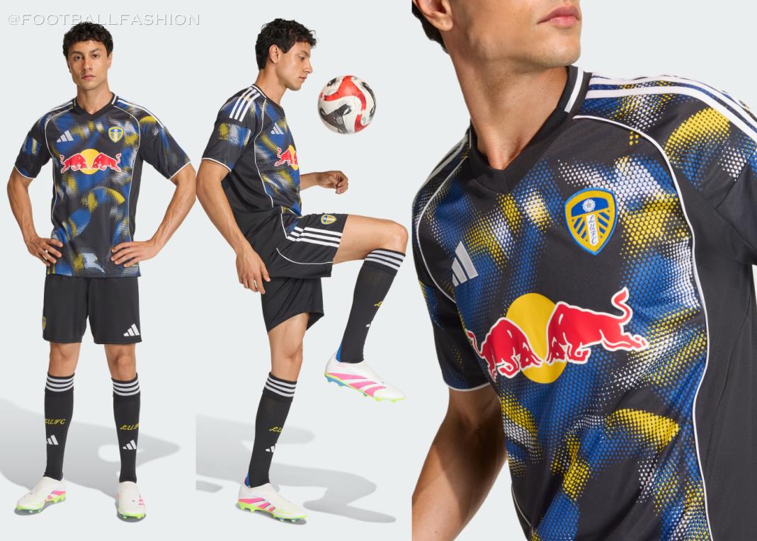 Leeds United adidas 2025 2025/26 Football Kit, 2026 Shirt, 25/26 Soccer Jersey, Camiseta de Futbol 2025-26, Camisa 25-26, Camisola, Trikot, Maglia, Maillot
