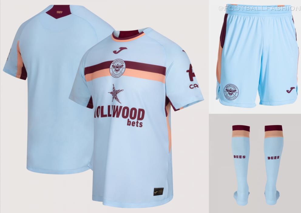 Brentford Joma 2025 2025/26 Football Kit, 2026 Shirt, 25/26 Soccer Jersey, Camiseta de Futbol 2025-26, Camisa 25-26, Camisola, Trikot, Maglia, Maillot
