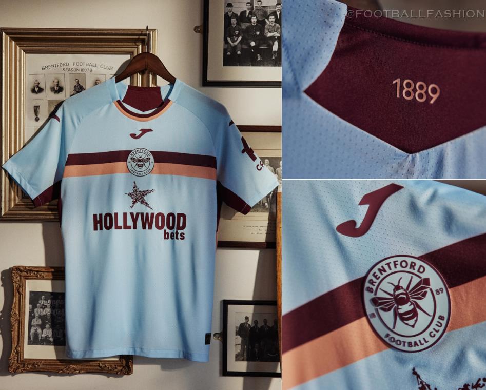 Brentford Joma 2025 2025/26 Football Kit, 2026 Shirt, 25/26 Soccer Jersey, Camiseta de Futbol 2025-26, Camisa 25-26, Camisola, Trikot, Maglia, Maillot
