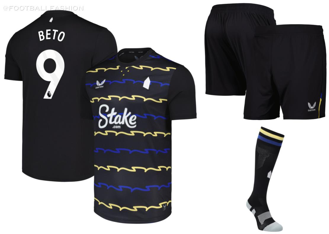 Everton Castore 2025 2025/26 Football Kit, 2026 Shirt, 25/26 Soccer Jersey, Camiseta de Futbol 2025-26, Camisa 25-26, Camisola, Trikot, Maglia, Maillot
