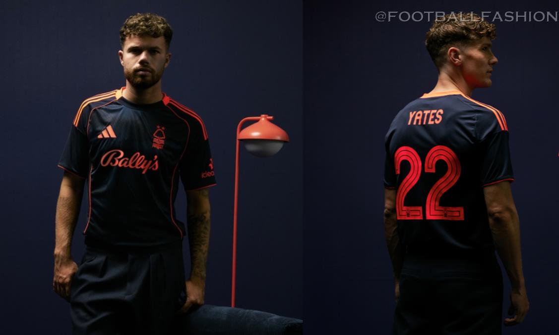 Nottingham Forest adidas 2025 2025/26 Football Kit, 2026 Shirt, 25/26 Soccer Jersey, Camiseta de Futbol 2025-26, Camisa 25-26, Camisola, Trikot, Maglia, Maillot
