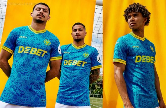 Wolverhampton Wanderers Sudu 2025 2025/26 Football Kit, 2026 Shirt, 25/26 Soccer Jersey, Camiseta de Futbol 2025-26, Camisa 25-26, Camisola, Trikot, Maglia, Maillot