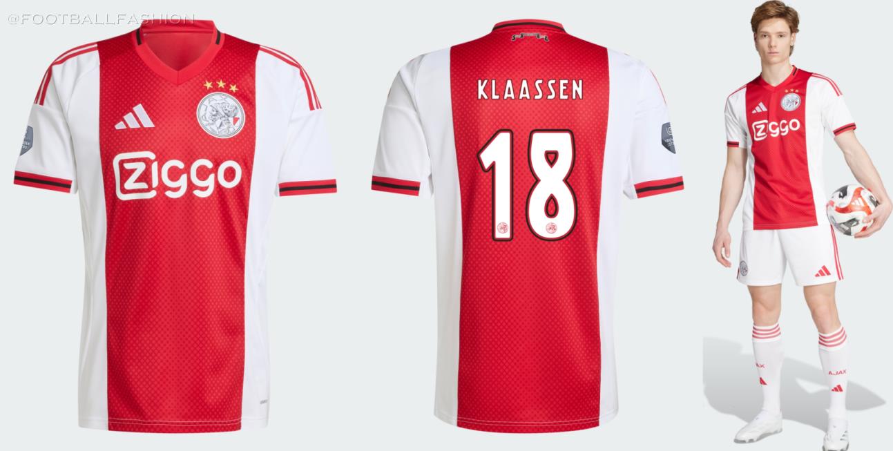 Ajax Amsterdam adidas 2025 2025/26 Football Kit, 2026 Shirt, 25/26 Soccer Jersey, Camiseta de Futbol 2025-26, Camisa 25-26, Camisola, Trikot, Maglia, Maillot
