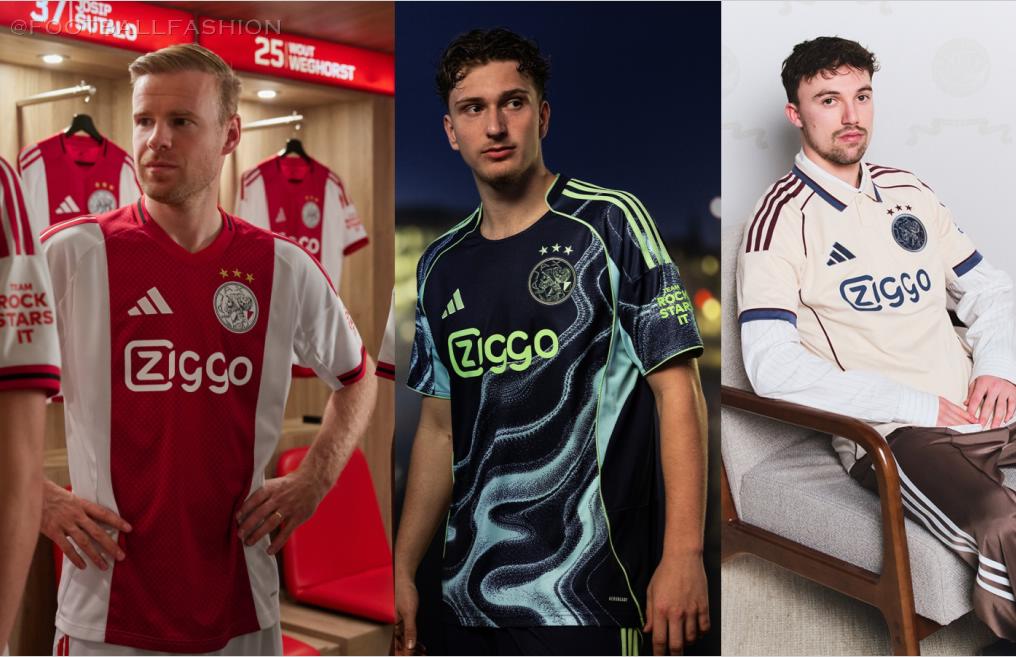 Ajax Amsterdam adidas 2025 2025/26 Football Kit, 2026 Shirt, 25/26 Soccer Jersey, Camiseta de Futbol 2025-26, Camisa 25-26, Camisola, Trikot, Maglia, Maillot