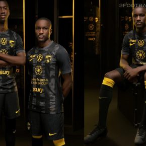 Al-Ittihad Nike 2025 2025/26 Football Kit, 2026 Shirt, 25/26 Soccer Jersey, Camiseta de Futbol 2025-26, Camisa 25-26, Camisola, Trikot, Maglia, Maillot