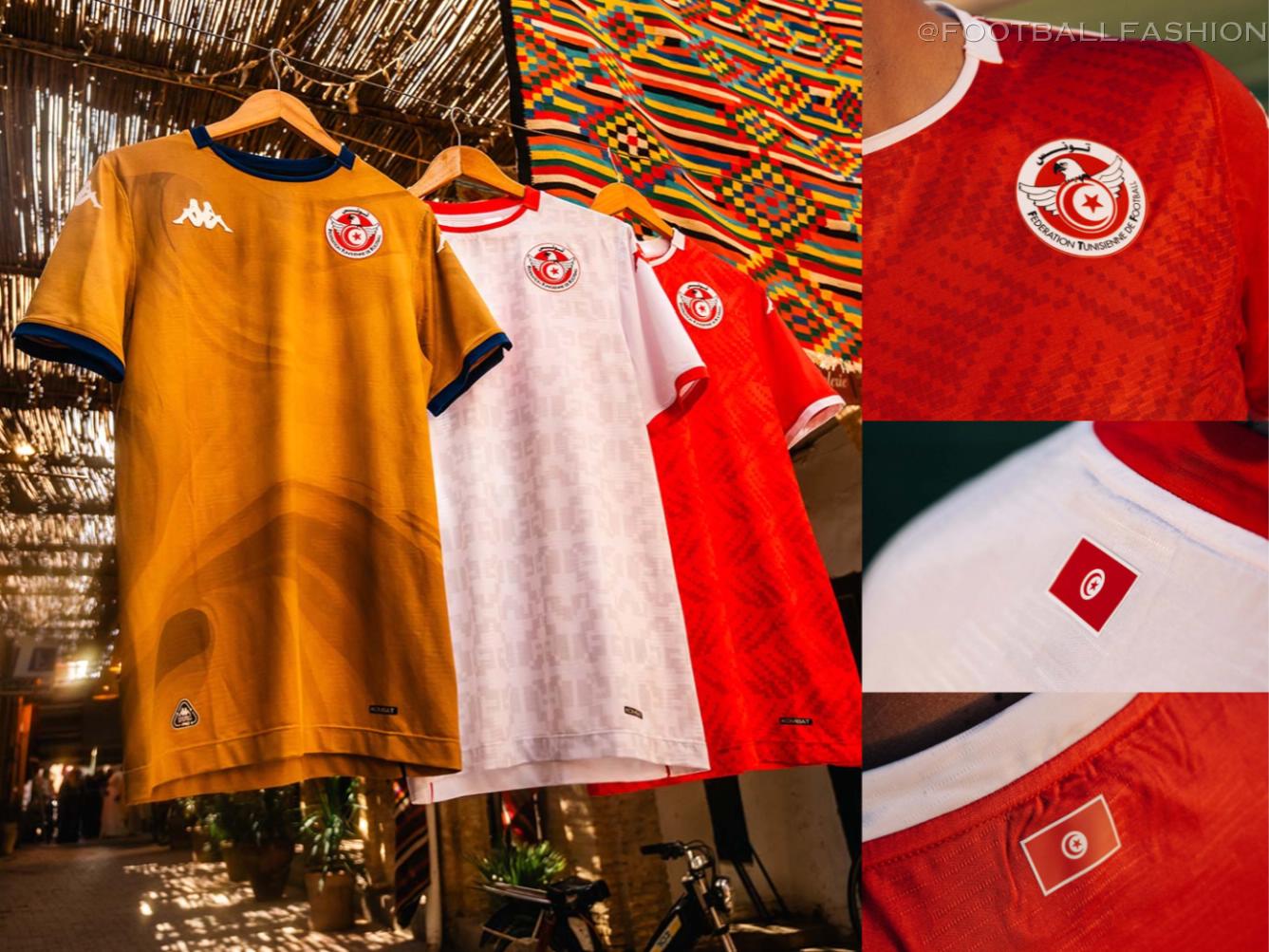 Tunisia AFCON 2025 2025/26 Football Kit, 2026 Shirt, 25/26 Soccer Jersey, Camiseta de Futbol 2025-26, Camisa 25-26, Camisola, Trikot, Maglia, Maillot
