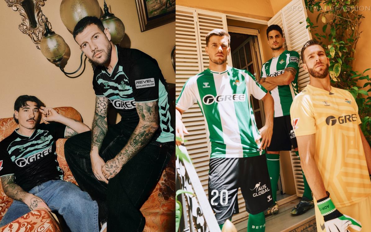 Real Betis hummel 2025 2025/26 Football Kit, 2026 Shirt, 25/26 Soccer Jersey, Camiseta de Futbol 2025-26, Camisa 25-26, Camisola, Trikot, Maglia, Maillot
