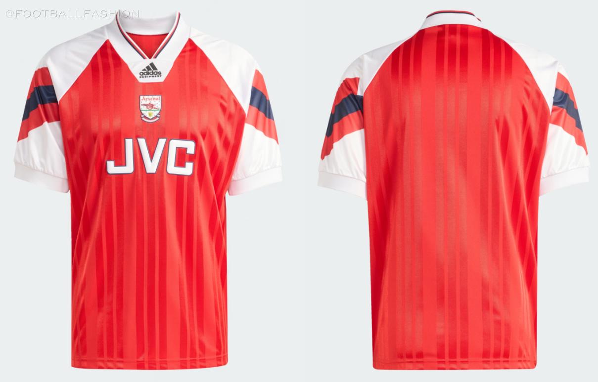 Arsenal 1992 1994 adidas 2025 2025/26 Football Kit, 2026 Shirt, 25/26 Soccer Jersey, Camiseta de Futbol 2025-26, Camisa 25-26, Camisola, Trikot, Maglia, Maillot