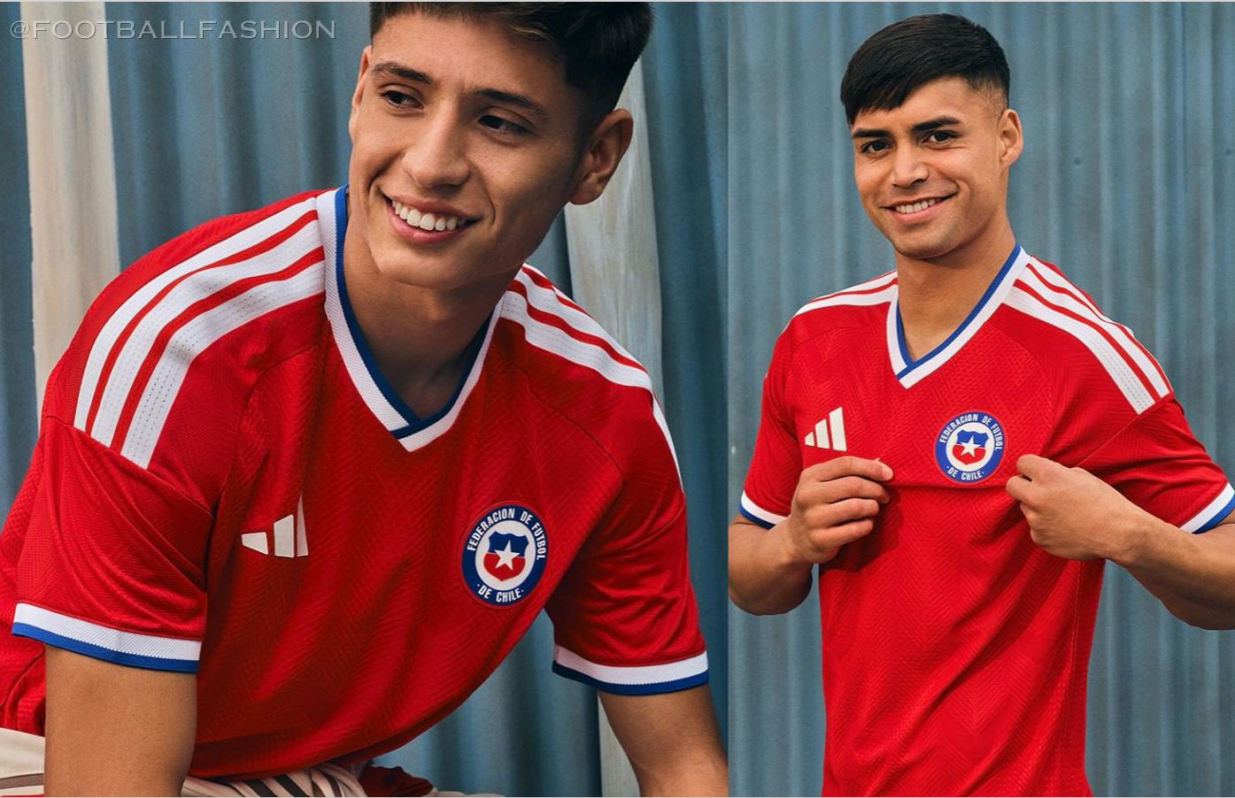 Chile adidas 2026 2026/27 Football Kit, 2027 Shirt, 26/27 Soccer Jersey, Camiseta de Futbol 2026-27, Camisa 26-27, Camisola, Trikot, Maglia, Maillot