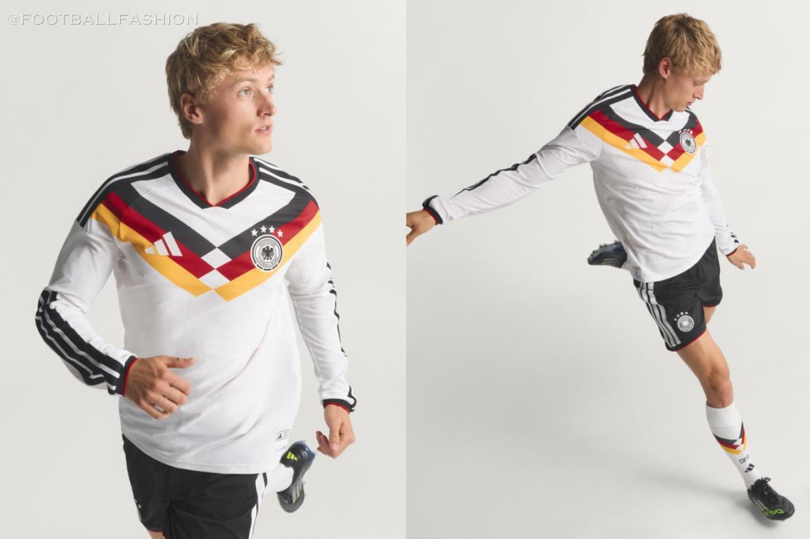 Germany World Cup adidas 2025/26 Football Kit, 2026 Shirt, 25/26 Soccer Jersey, Camiseta de Futbol 2025-26, Camisa 25-26, Camisola, Trikot, Maglia, Maillot
