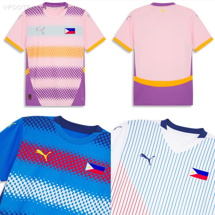 Philippines PUMA 2026 2026/27 Football Kit, 2027 Shirt, 26/27 Soccer Jersey, Camiseta de Futbol 2026-27, Camisa 26-27, Camisola, Trikot, Maglia, Maillot