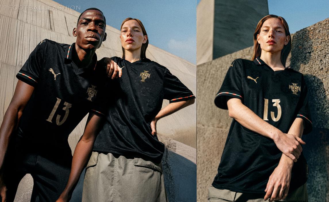 Portugal Eusébio PUMA Special Edition 2025 2025/26 Football Kit, 2026 Shirt, 25/26 Soccer Jersey, Camiseta de Futbol 2025-26, Camisa 25-26, Camisola, Trikot, Maglia, Maillot