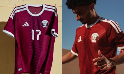 Qatar World Cup adidas 2025/26 Football Kit, 2026 Shirt, 25/26 Soccer Jersey, Camiseta de Futbol 2025-26, Camisa 25-26, Camisola, Trikot, Maglia, Maillot