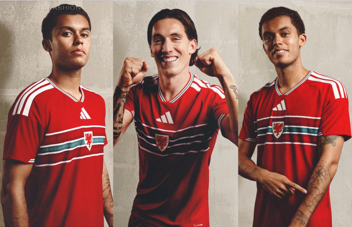 Wales adidas World Cup 2026 2026/27 Football Kit, 2027 Shirt, 26/27 Soccer Jersey, Camiseta de Futbol 2026-27, Camisa 26-27, Camisola, Trikot, Maglia, Maillot