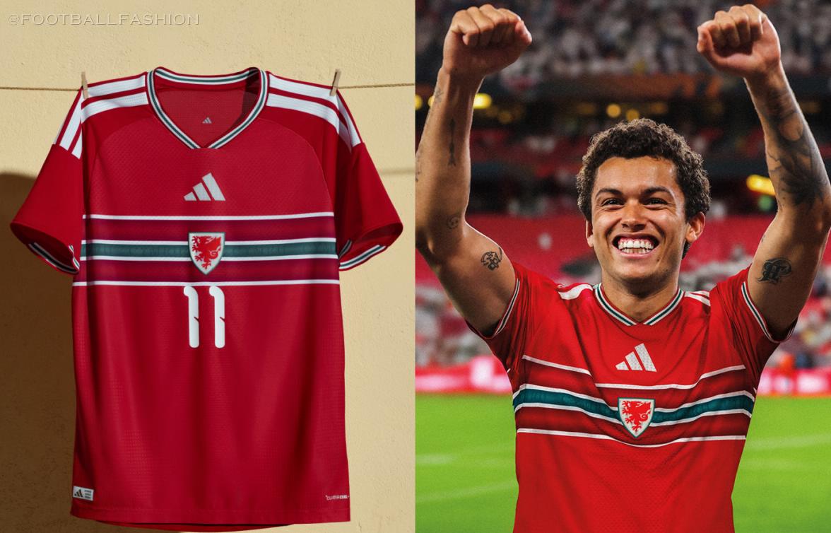 Wales adidas World Cup 2026 2026/27 Football Kit, 2027 Shirt, 26/27 Soccer Jersey, Camiseta de Futbol 2026-27, Camisa 26-27, Camisola, Trikot, Maglia, Maillot