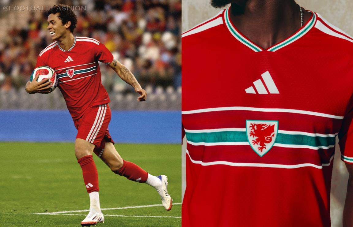 Wales adidas World Cup 2026 2026/27 Football Kit, 2027 Shirt, 26/27 Soccer Jersey, Camiseta de Futbol 2026-27, Camisa 26-27, Camisola, Trikot, Maglia, Maillot