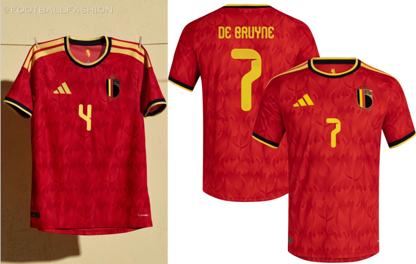 Belgium World Cup adidas 2025 2025/26 Football Kit, 2026 Shirt, 25/26 Soccer Jersey, Camiseta de Futbol 2025-26, Camisa 25-26, Camisola, Trikot, Maglia, Maillot
