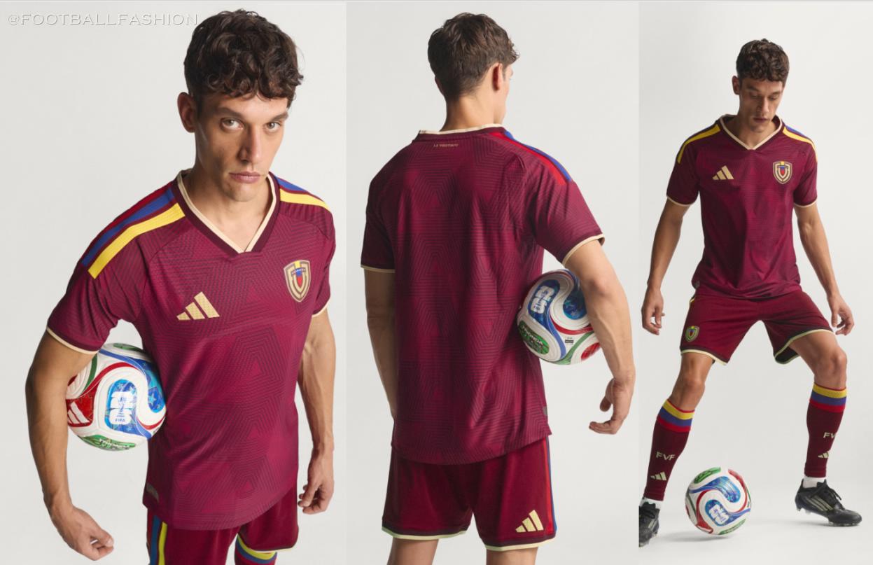 Venezuela adidas 2026 2026/27 Football Kit, 2027 Shirt, 26/27 Soccer Jersey, Camiseta de Futbol 2026-27, Camisa 26-27, Camisola, Trikot, Maglia, Maillot
