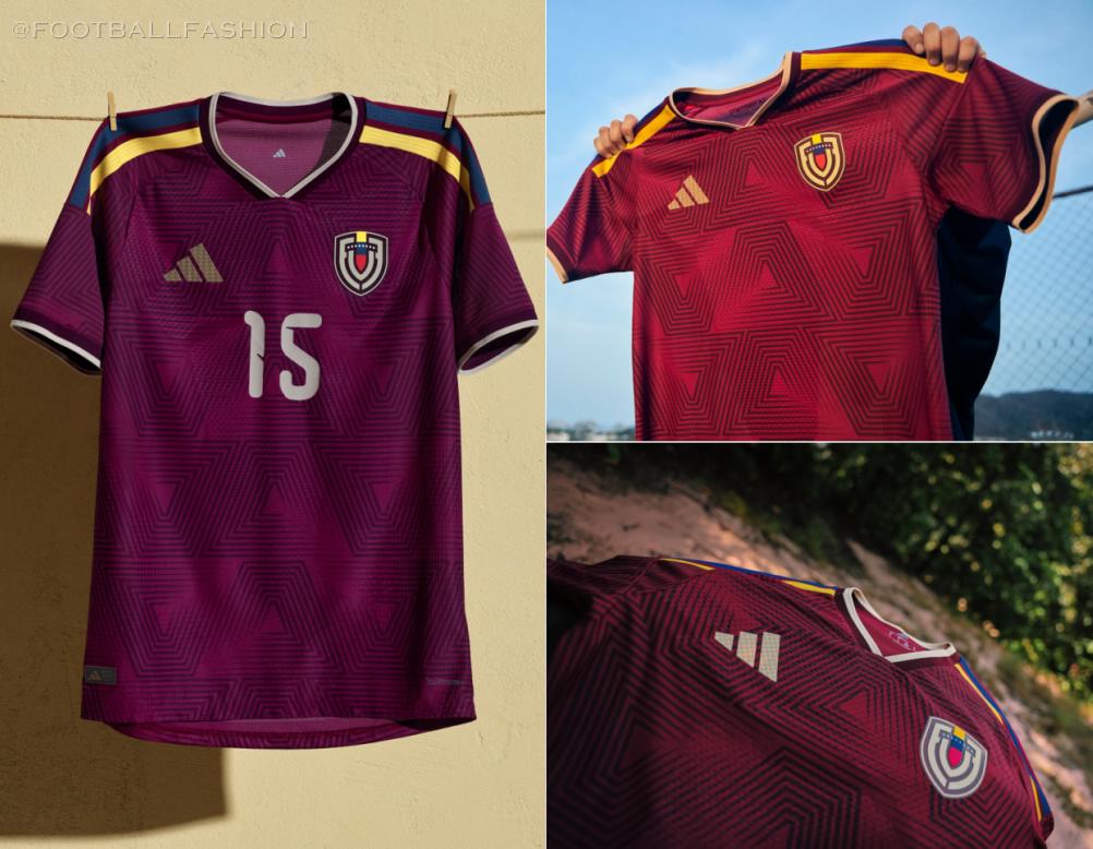 Venezuela adidas 2026 2026/27 Football Kit, 2027 Shirt, 26/27 Soccer Jersey, Camiseta de Futbol 2026-27, Camisa 26-27, Camisola, Trikot, Maglia, Maillot