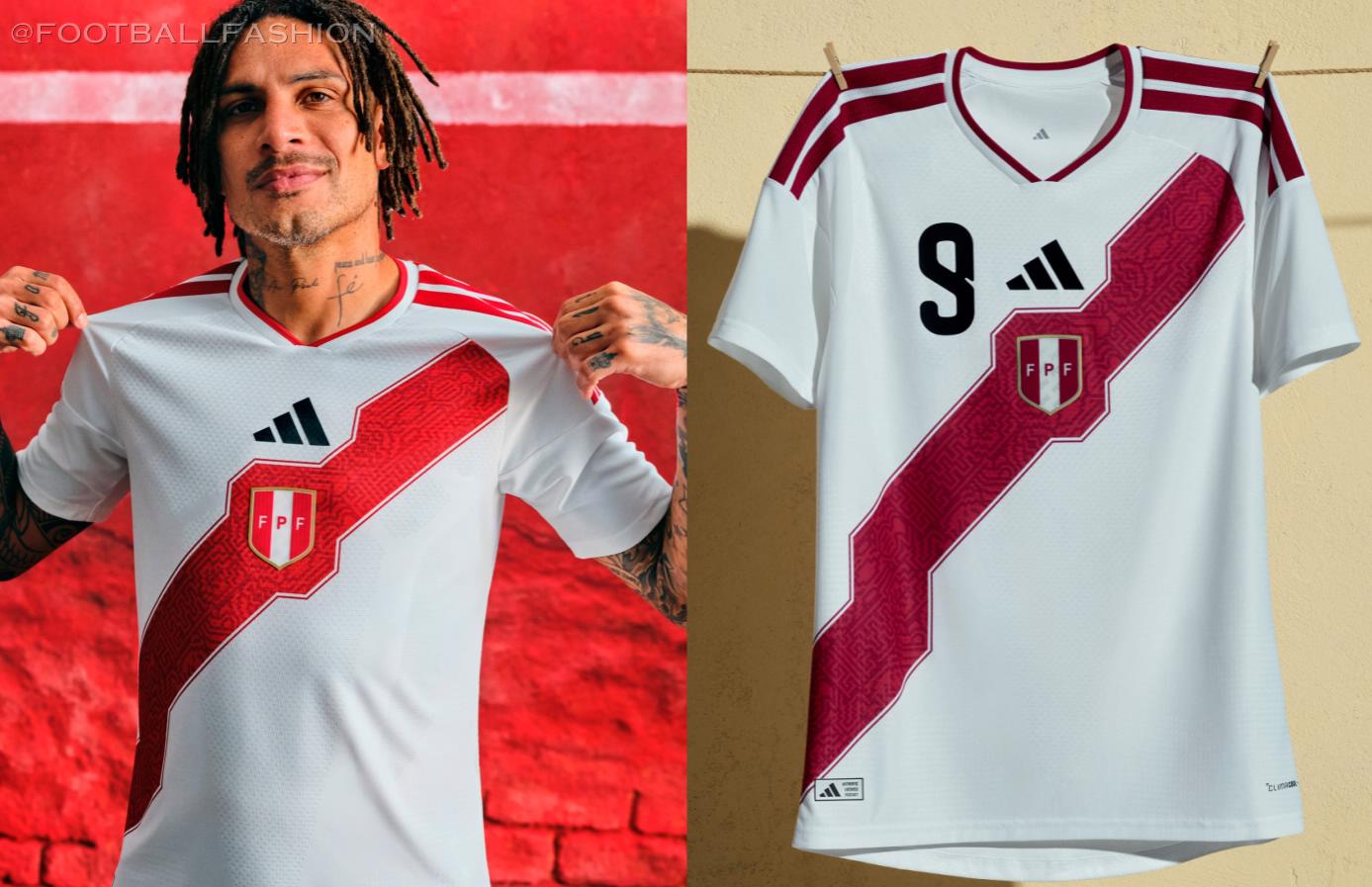 Peru adidas 2026 2026/27 Football Kit, 2027 Shirt, 26/27 Soccer Jersey, Camiseta de Futbol 2026-27, Camisa 26-27, Camisola, Trikot, Maglia, Maillot
