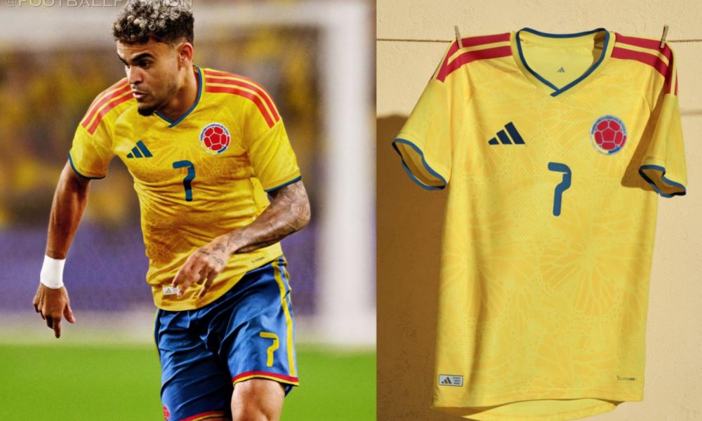 Colombia World Cup adidas 2025/26 Football Kit, 2026 Shirt, 25/26 Soccer Jersey, Camiseta de Futbol 2025-26, Camisa 25-26, Camisola, Trikot, Maglia, Maillot