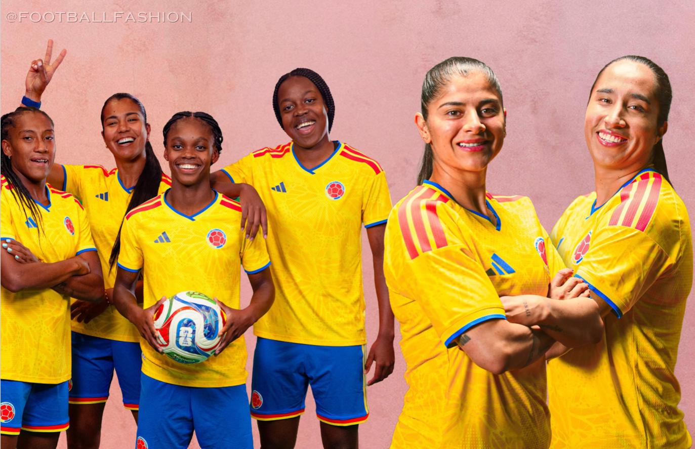 Colombia World Cup adidas 2025/26 Football Kit, 2026 Shirt, 25/26 Soccer Jersey, Camiseta de Futbol 2025-26, Camisa 25-26, Camisola, Trikot, Maglia, Maillot